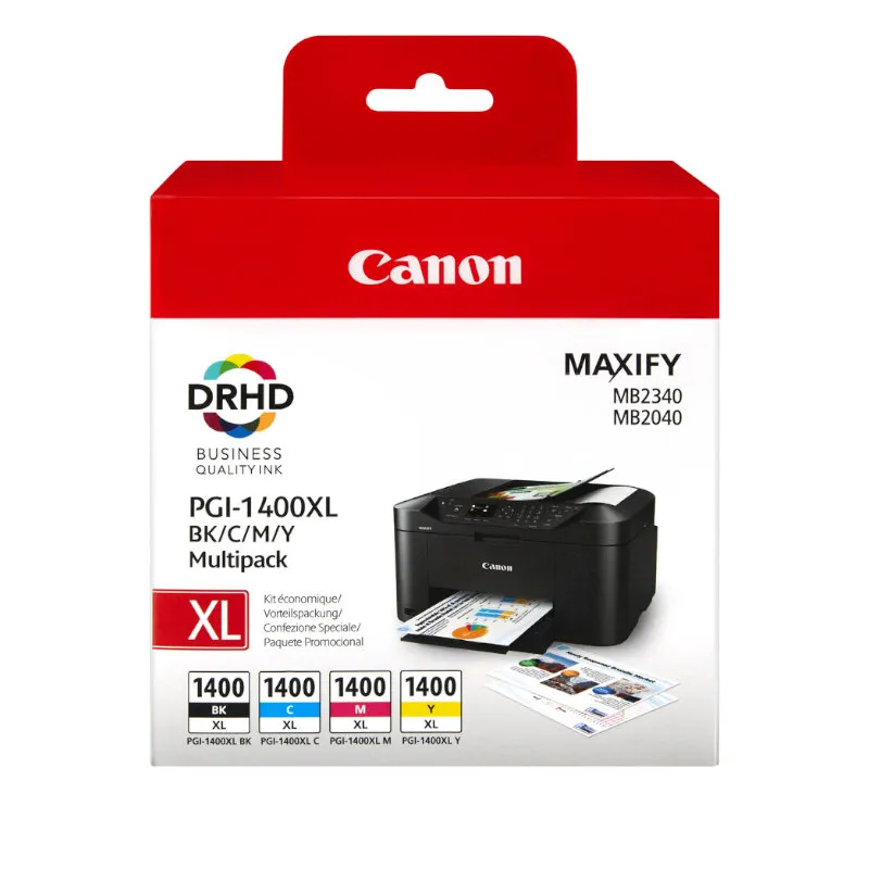 Canon PGI-1400XL Ink Cartridges Multipack