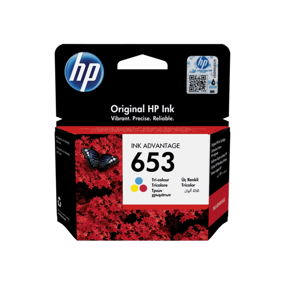 HP 653 Colour Original Cartridge