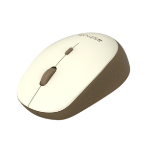 Astrum Wireless Optical Mouse-2.4GHz,1600DPI,4 Buttons, Silent Click- MW210 – Gold, Brown