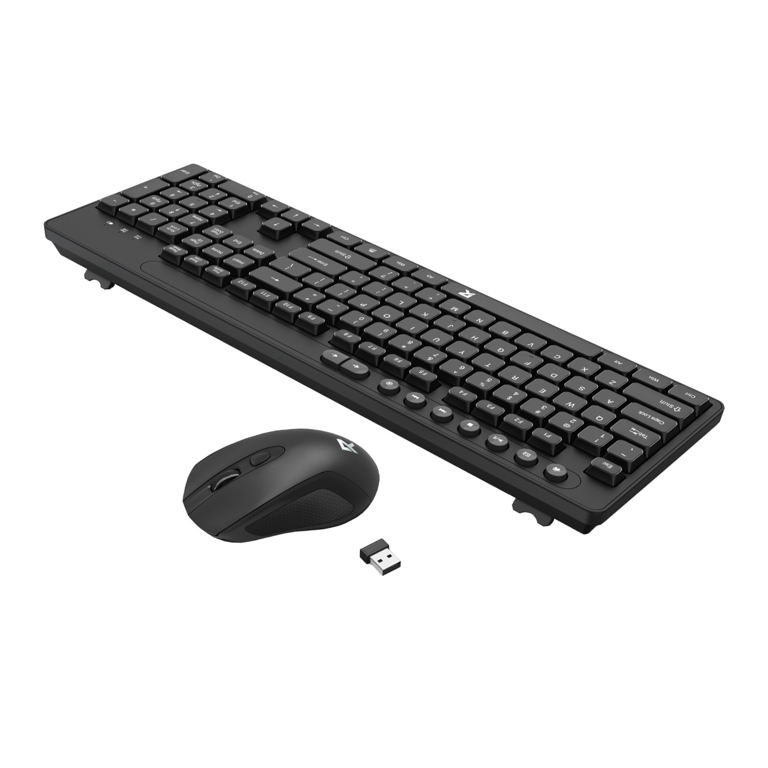 Redragon BS-7094 Wireless Keyboard & Mouse Combo - Black - Image 3