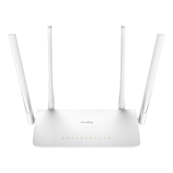 Cudy Dual Band WiFi 5 1200Mbps 5dBi Gigabit Mesh Router-WR1300
