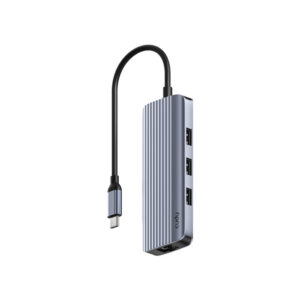 Cudy 6-in-1 4K 60Hz HDMI USB-A and USB-C Gigabit Ethernet Hub-UH606